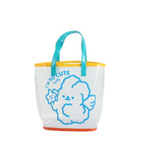 Kids Portable Waterproof PVC Beach Swim Bag with Cartoon Design