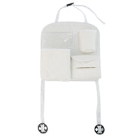 Car Seat Back Organizer with Storage Pockets and Cartoon Design