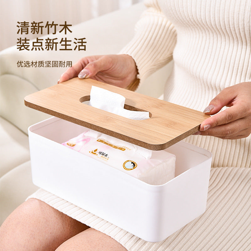 Luxury Plastic Tissue Box Dispenser for Home, Office, and Hotel Use