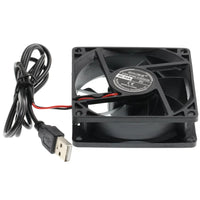 QiSU DC 8025 5V USB Silent Cooling Fan for Routers Set-top Boxes