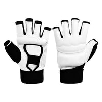 Taekwondo Half-Finger Hand and Foot Protector Set for Kids and Adults