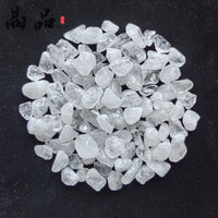 Natural White Crystal Crushed Stones for Decoration, Demagnetization, and Aquariums