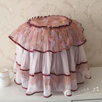 Lace Embroidered Air Fryer Cover Dustproof Multi-use Appliance Protector