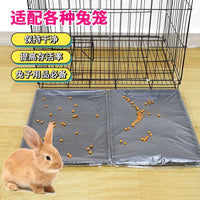 Disposable Pet Cage Tray Liners for Birds, Rabbits, and Dogs - 100 Count