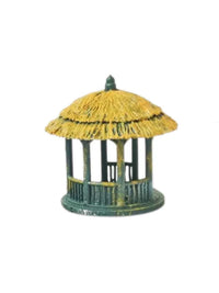Chinese Ancient Architecture Pavilion Miniature Ornament for Micro Landscape Aquarium Decor