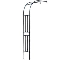Half-Arch Metal Garden Trellis for Climbing Plants, Roses, and Vines