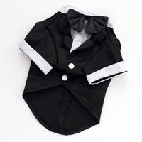 Pet Wedding Suit Tuxedo with Bow Tie for Dogs and Cats