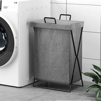 Foldable Laundry Hamper with Lid for Clothes Storage