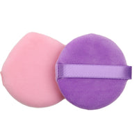 Velvet Loose Powder Puff for Face Makeup Setting, Round Soft Fluffy Foundation Applicator