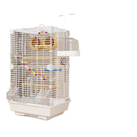 Large Acrylic Bird Cage for Parakeets Cockatiels Lovebirds Finches