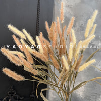 Artificial Foxtail Grass Pampas Reed for Home Decor