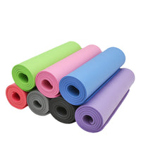 Extra Thick & Wide Yoga Mat for Exercise, Jump Rope, Dance, and Fitness - Non-Slip & Shock Absorbing