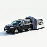 Universal Car Tailgate Tent for Outdoor Camping, Quick Setup Portable Rainproof Vehicle Awning