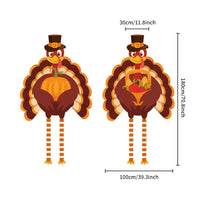 Thanksgiving Outdoor Decorative Banner Flag for Autumn Harvest Festival Party Decor