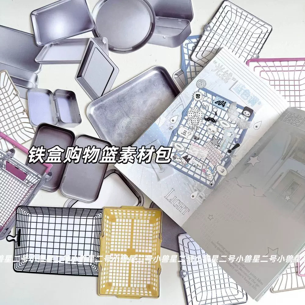 Ins-style Aesthetic Non-adhesive Paper Material Pack for Scrapbooking and Decoration