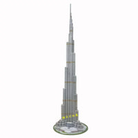3D Foam Board Jigsaw Puzzle World Landmark Architecture Model for Kids
