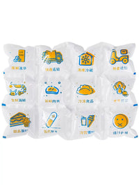 Self-Absorbing Ice Pack Sheets for Food Preservation and Cold Storage, Disposable/Reusable Gel Ice Packs