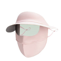 Women's Summer Ice Silk Breathable Full Face Sun Protection Mask for Cycling & Outdoor Activities