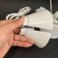 E27 Screw-in Pendant Lamp Holder Extension Cable with Plastic Lampshade