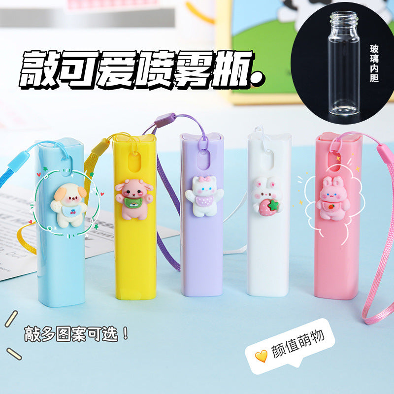 Portable Fine Mist Spray Bottle for Travel, Cosmetics, and Disinfectant - 10ml