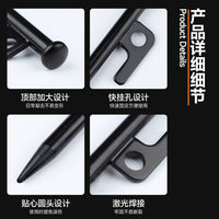 Heavy-Duty Steel Tent Stakes for Outdoor Camping and Canopy Fixing