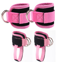 Ankle Straps for Cable Machine Workouts, Glute and Leg Training, Resistance Band Attachment