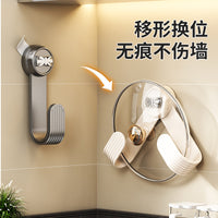 Adjustable Suction Cup Pot Lid Holder, Universal Anti-Roll Stable No-Drill Kitchen Organizer Rack