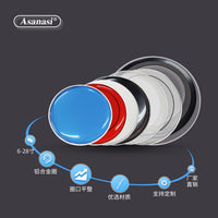 Drum Head Set for Drum Kit, Colored Oil Film, 14-inch Snare, 22-inch Bass, 8/10/12/13/16-inch Tom Drum Heads