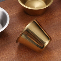 Stainless Steel Sauce Cups for Dipping, Ketchup, and Snacks - 304 Grade
