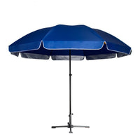 Large Outdoor Double-Ribbed Sunshade Umbrella for Commercial Use and Advertising