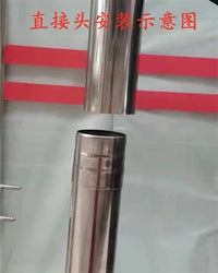 Thick Stainless Steel Flue Pipe Elbow for Wood Stoves - 45/90 Degree