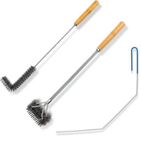 Flexible Boiler Tube Cleaning Brush Set with Stainless Steel Wire for Dryer Vents and Pipes