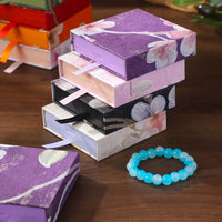 Chinese Style Floral Jewelry Gift Box for Bracelets Necklaces Rings
