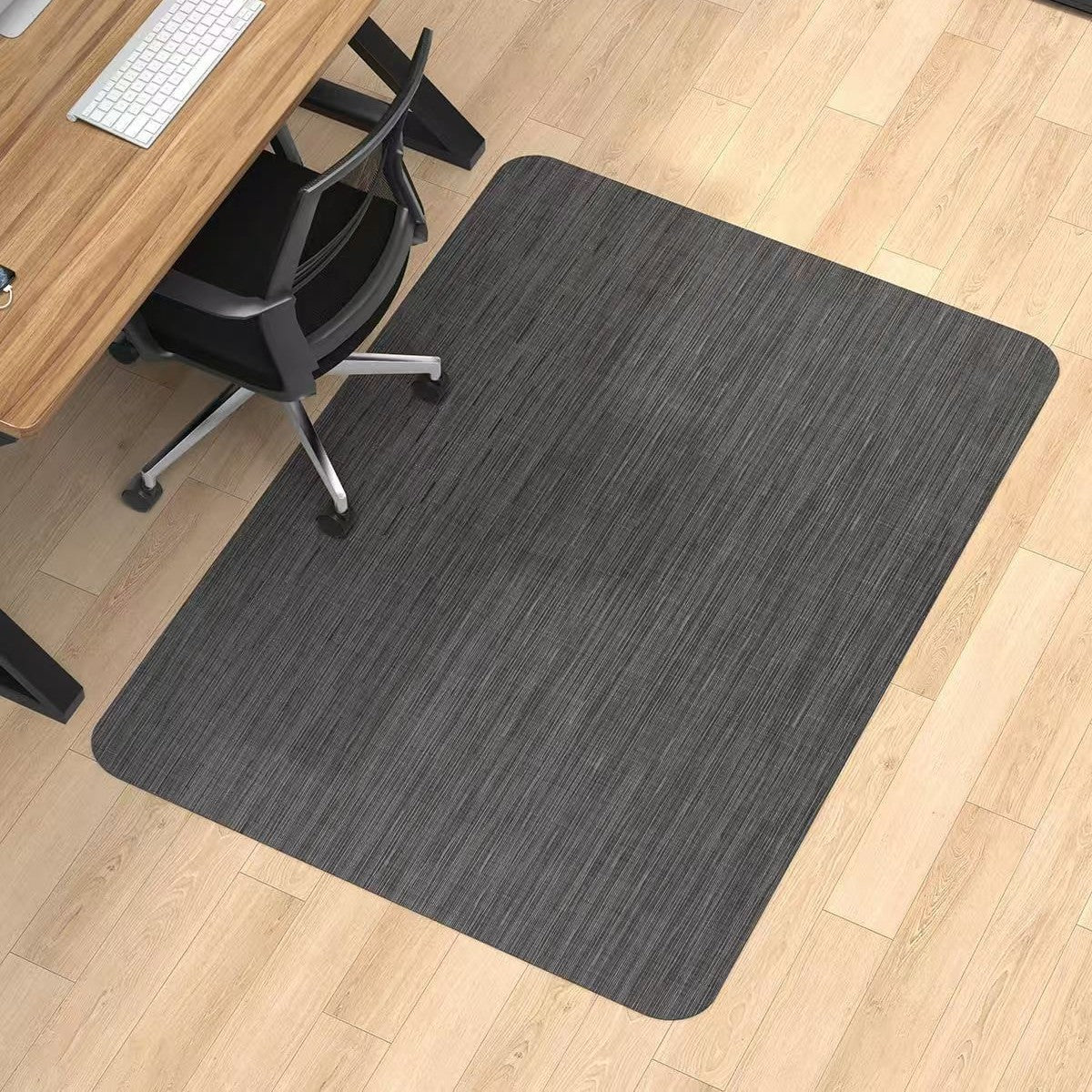Modern Minimalist Diatomaceous Earth or Crystal Velvet Floor Mat for Office Chair and Home Use, Non-Slip Floor Protector