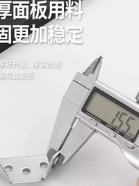 Stainless Steel Corner Brace with Screws for Furniture Connection and Support