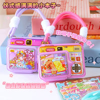 Cute Instant Camera Design Mini Notebook for Students, High-Value Aesthetic Journal