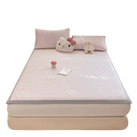 Summer Ice Bean Cooling Mat Set Washable Air Conditioning Soft Mat for Single Bed