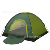 Portable 3-4 Person Pop-Up Camping Tent for Outdoor Beach Travel