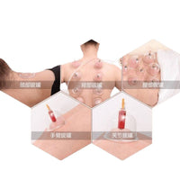 Vacuum Cupping Therapy Set for Home Use - Suction Cupping Device for Body Massage and Moisture Removal
