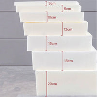 High-Density Sponge Sofa Cushion for Bay Window, 50D-65D Non-Collapsing Foam Pad