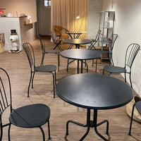 Outdoor Woven Rattan Bar Table and Chair Set for Patio Garden Cafe