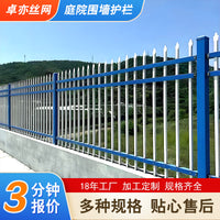 Galvanized Steel Fence Panel for Outdoor Yard and Garden Security