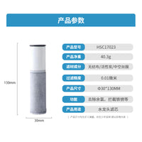 Universal Faucet Water Purifier Activated Carbon Composite Filter Cartridge for Kitchen & Bathroom
