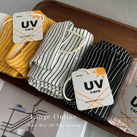 UV Protection Arm Sleeves for Women, Striped Sun Protection Cooling Sleeves