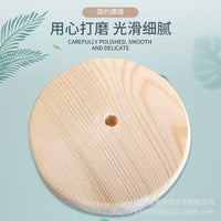 Pine Wood Slices for DIY Crafts, Coasters, and Tabletop Decor