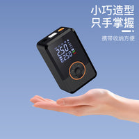Smart Portable Tire Inflator with Digital Display and LED Light for Car and Outdoor Emergency