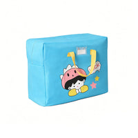 Cartoon Kids Oxford Cloth Storage Bag, Waterproof & Moisture-proof, Large Capacity Quilt Organizer for Kindergarten