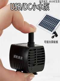 Mini Solar-Powered Aquarium Filter Oxygenator & Water Pump for Small Fish Tanks and Fountains