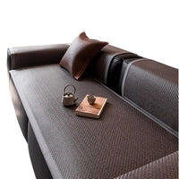 Ice Vine Rattan Sofa Mat Breathable Non-slip Sofa Cover
