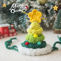 Christmas Pet Scarf Collar Knitted Bib for Cats and Dogs